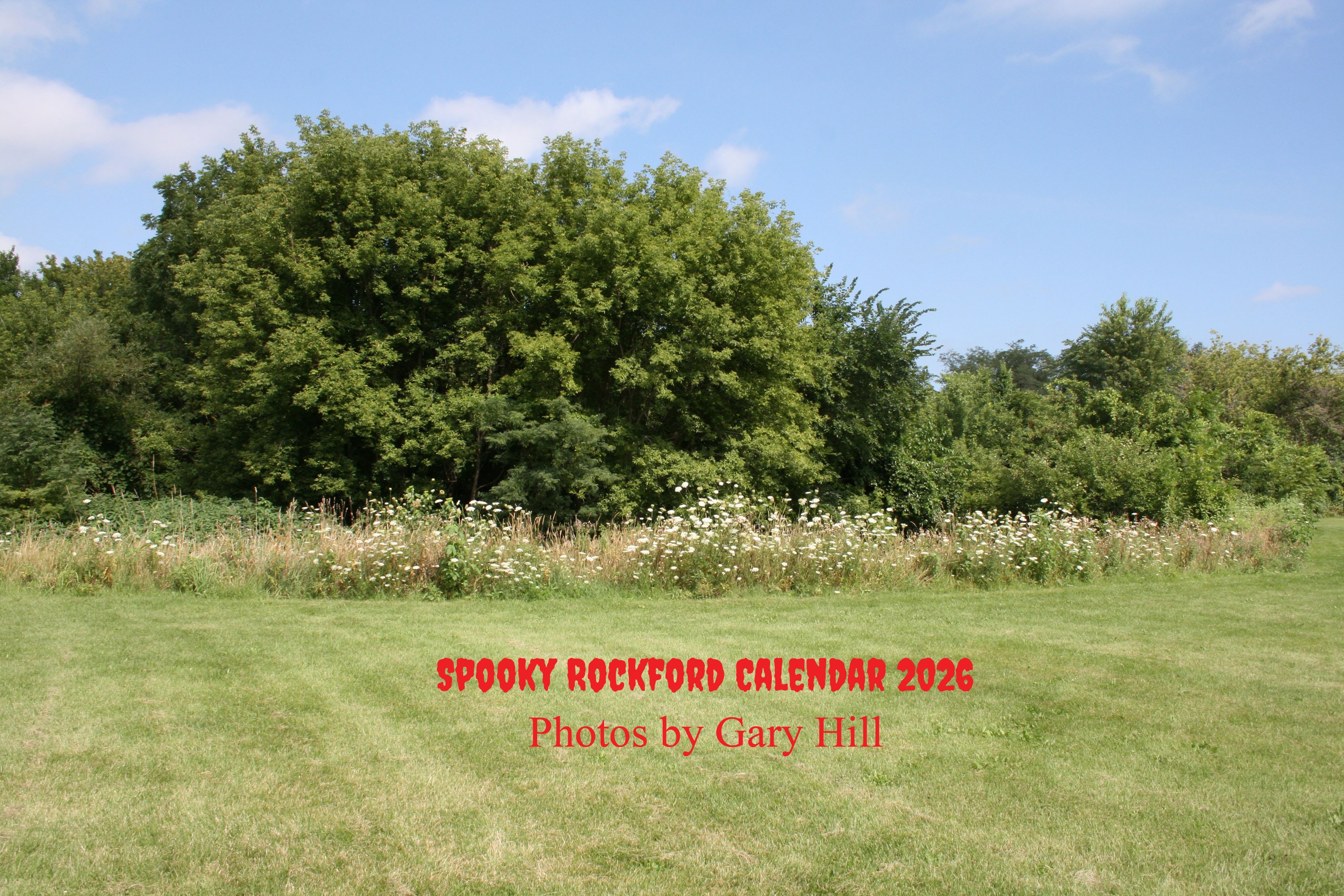 Spooky Rockford 2026 Calendar