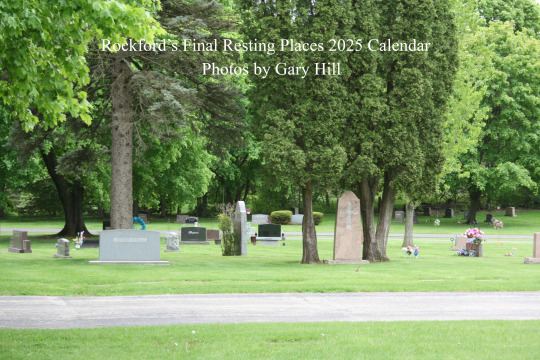 Rockford's Final Resting Places 2025 Calendar